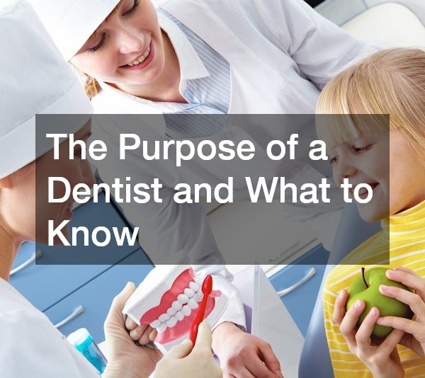 The Purpose of a Dentist and What to Know